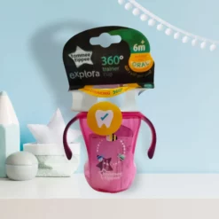 Tommee tippee - Tasse 360° fille 6+ Mois