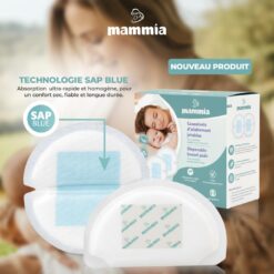 Coussinets d'Allaitement Jetables Protection Sèche - Mammia