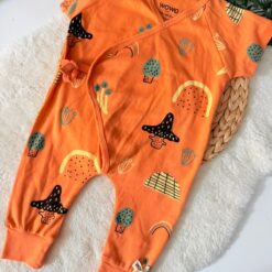 Grenouillère croisé unisexe Animaux 1 pcs - wowo