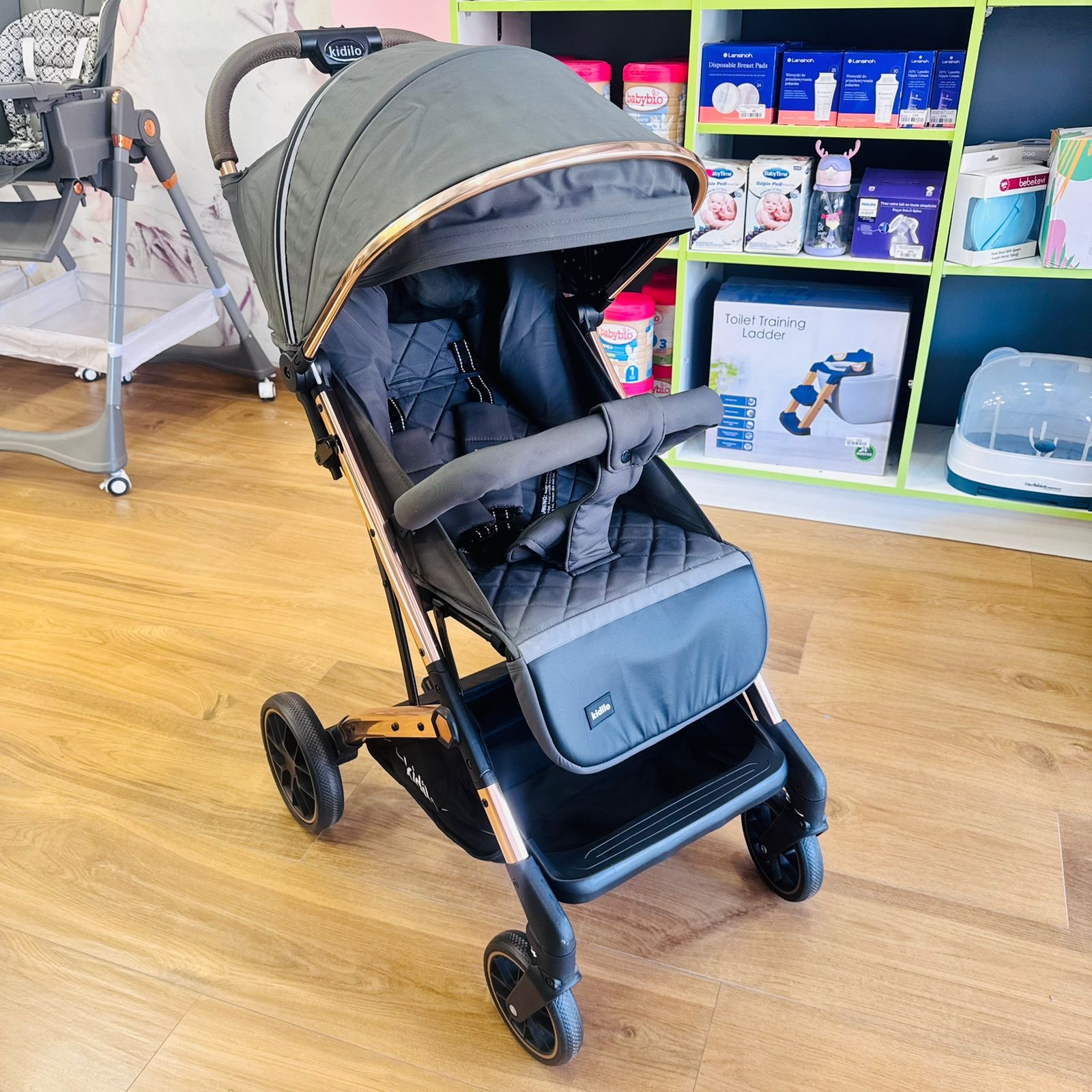 Destockage Poussette Citadine Kidilo – Confort Sécurité et Mobilité – Image 3