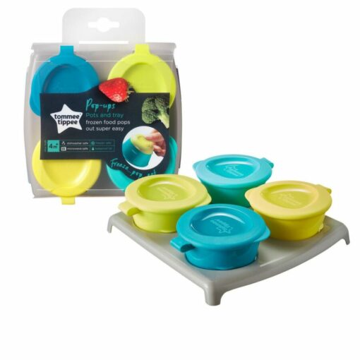 Tommee Tippee Pots de Congélation avec Support Explora