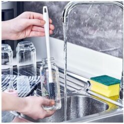 Brosse de nettoyage en silicone anti bactéries