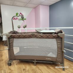 lit cododo 120x60 beige_ cozymum avec plan a langer