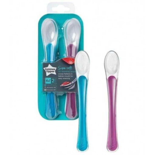 Tommee Tippee - 2 cuillères d'apprentissage 4M+