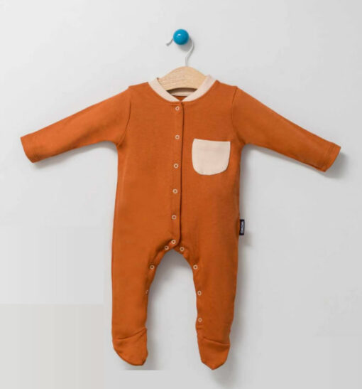 Grenouillère marron unisexe 1 pcs - wowo