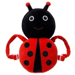 Coussin Peluche 2-en-1 - Protecteur de Tête et Doudou Ludique