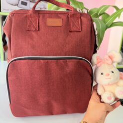 Offre Sac à Dos Pratique & Élégant - Cadeau peluche bébé offert - Bordeaux