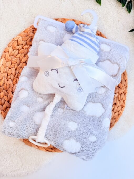 Couverture 75x100cm - Doudou Musical Vibrant Offert