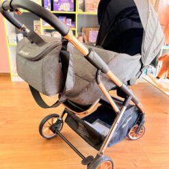 Destockage Poussette rèversible dorée avec sac mon bébé