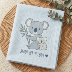 Lange  couverture mousseline bebe  – Bamboo