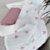 Set de 2 Couvertures en Mousseline de Coton  80x90 cm – Bebekevi