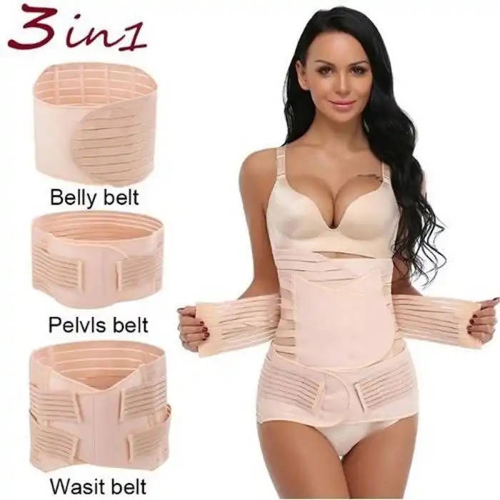 Ceinture de Récupération Post-Partum 3 en 1 - Soutien et Maintien