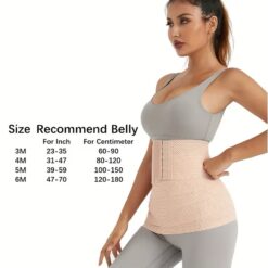 Gaine Ceinture Post-Partum maille Respirante – Haute Qualité Garantie
