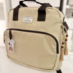 sac à langer à dos 2 en 1  multipoches - intemporel et fonctionnel