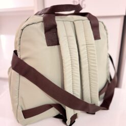 sac à langer à dos 2 en 1  multipoches - intemporel et fonctionnel