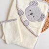 Serviette sortie de Bain Bébé Panda & Gant - Bebekevi
