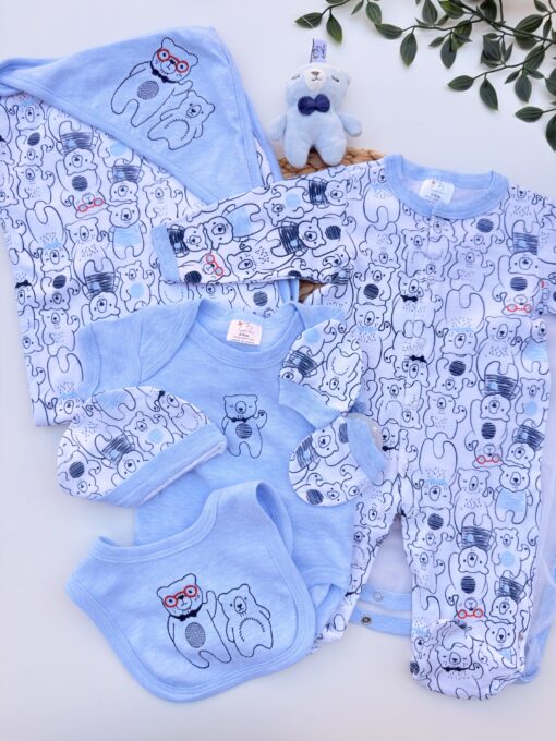 Pack Naissance 7 Pcs coton pur – Baby Bear