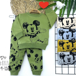 jogging bébé mickey - gris