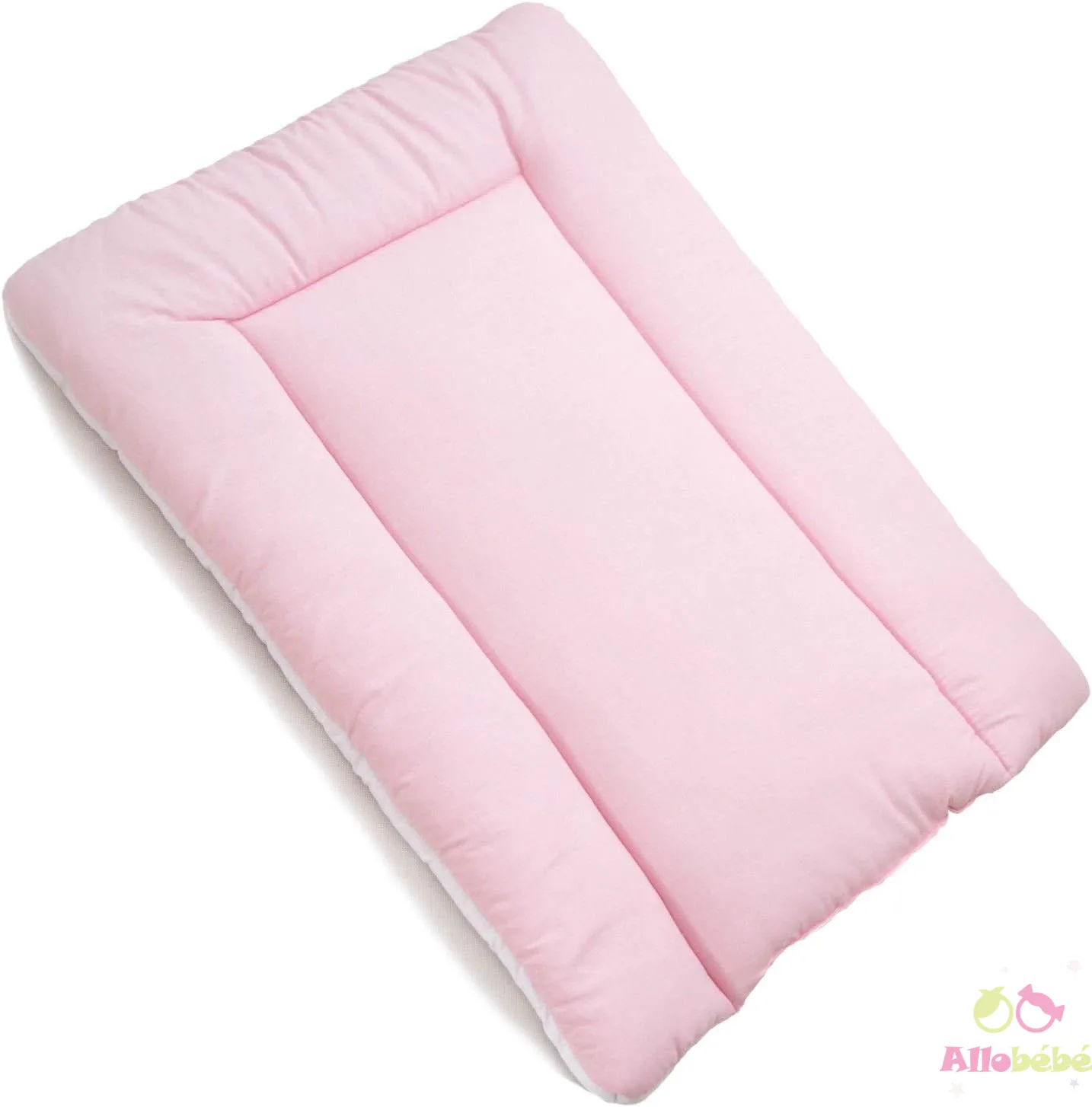 matelas de change osann rose couleur unie