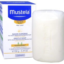Savon Surgras à la Cire d'Abeille 100g + pochette offerte - Mustela