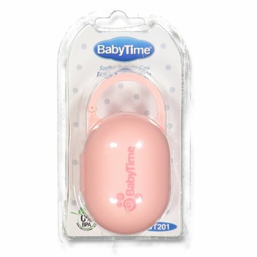 Babytime : Porte sucette hygiénique à accrocher 0 BPA