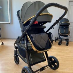 Poussette 2en1 Réversible Deluxe + Siège auto naissance - Ottoplus