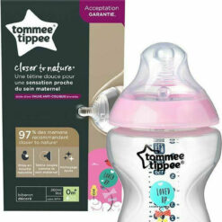 Biberon 260ml Rose Closer To Nature - Tommee Tippee