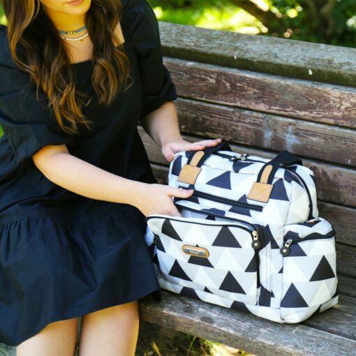 Sac à langer intemporel my style gris