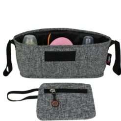 Panier Rangement Poussette Multi-Usage noir- Stylo