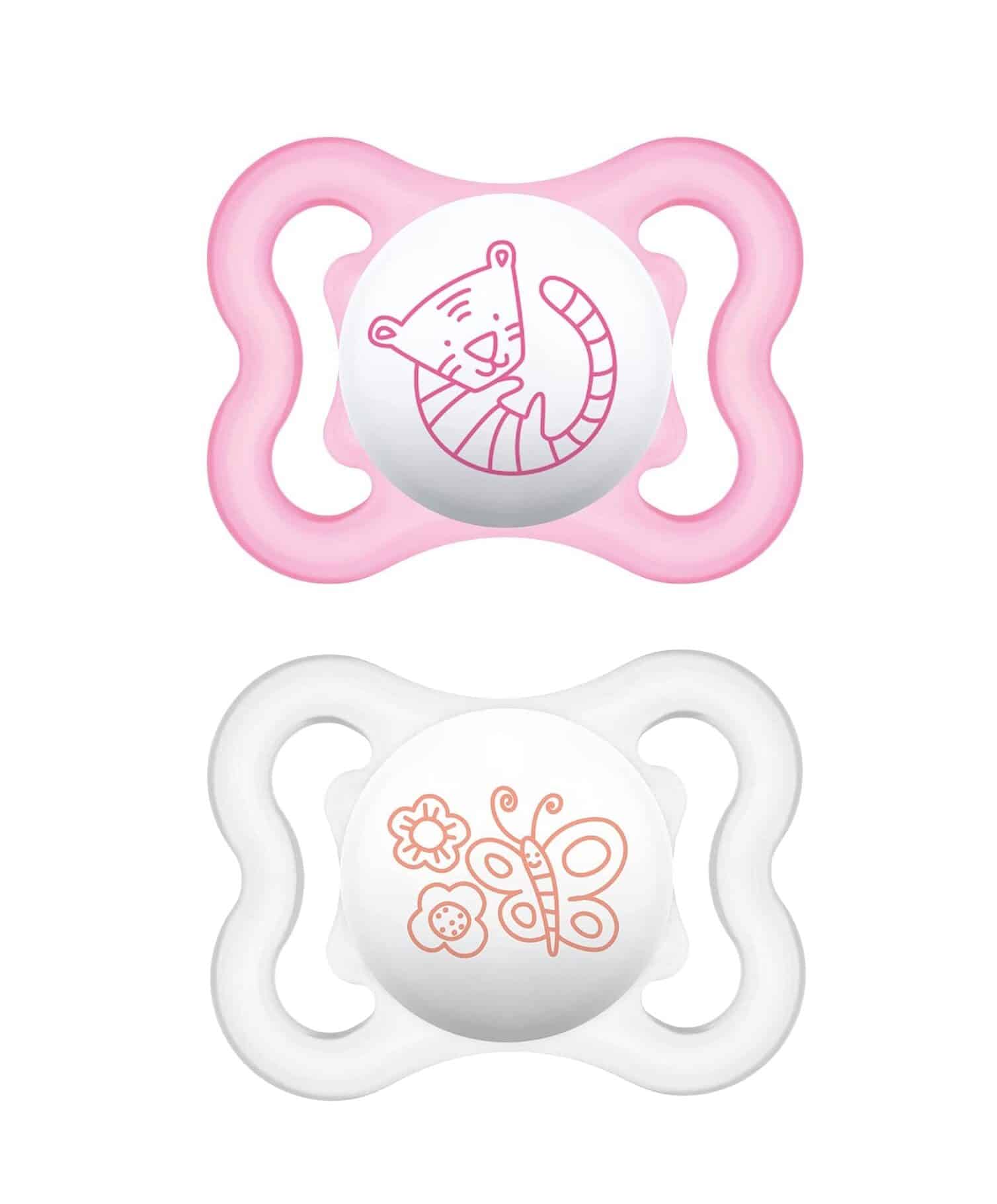 MAM - 2 sucettes silicone Air 6mois + - Allobebe Maroc