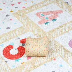 Tapis de jeu bébé et enfant la marelle coloré - Hamur