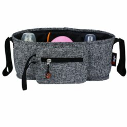 Panier Rangement Poussette Multi-Usage noir- Stylo