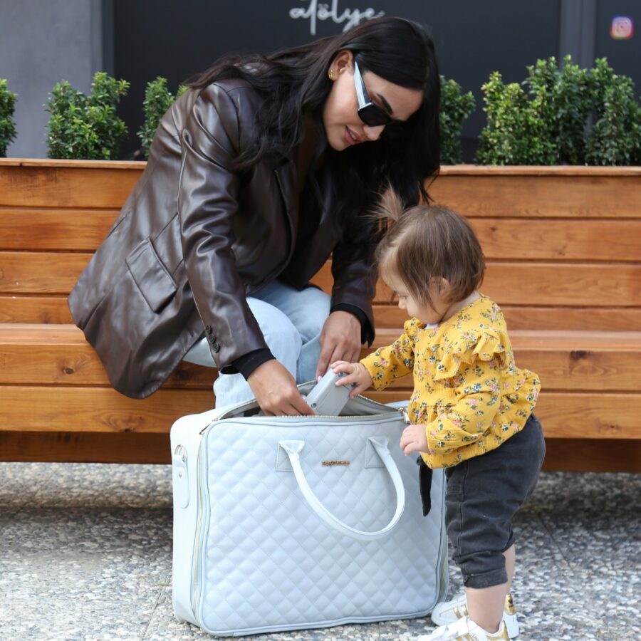 Valise maternité bébé Hera beige - Allobebe Maroc