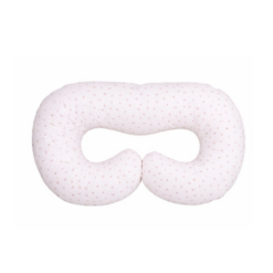 Coussin de Grossesse Ergonomique en Popeline 100% Coton - Bebekevi