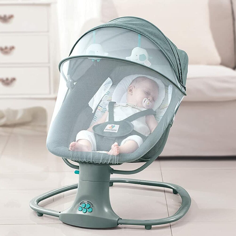 Transat pour bébé ergonomique Lullaby - gris