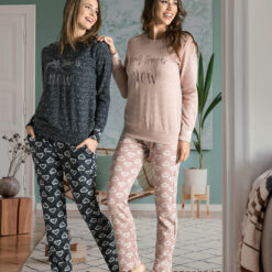 Ensemble pyjama Deluxe noir - Poleren