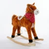 Cheval à Bascule Poney Cow-Boy en peluche - foulard bandana