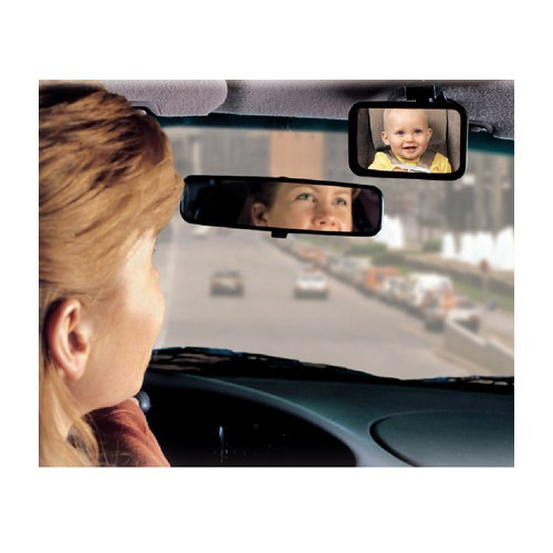 Miroir De Voiture Pour Bébé Avec Lumière Led - Babyfive Maroc