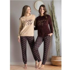 Ensemble Pyjama Polaire chaud et soyeux - Poleren
