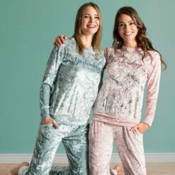 Ensemble de pyjama velours pour femmes - Poleren.