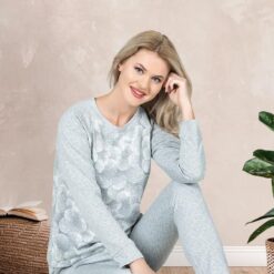Ensemble pyjama d'hiver col rond - Dowry