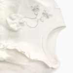 robe blanche bébé