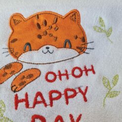 Bavoir bébé hapyday en coton plastifié