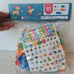 lot de 60 blocks de construction unisexe