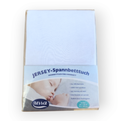 Drap-housse pour lit enfant - 60 x 120 cm ou 70 x 140 cm - Blanc- Julius Zöllner