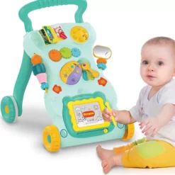 Trotteur avec lumière et musique 6M+ - Vert - Huanger