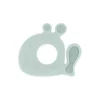 Anneau de dentition en silicone Baleine Mint - Kikkaboo