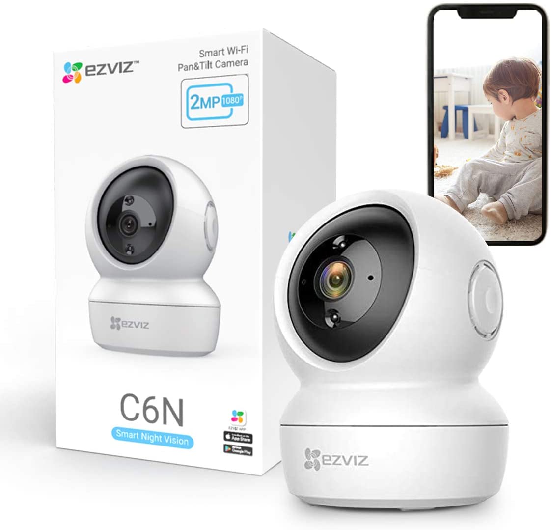 Caméra Ezviz C6N intelligente Wifi rotatif 360° HD - Allobebe Maroc