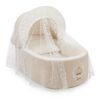 Couffin portable avec matelas et moustiquaire - coton naturel