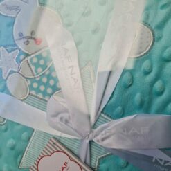 Couverture Bubble 110x140cm Aqua blue - Naf Naf